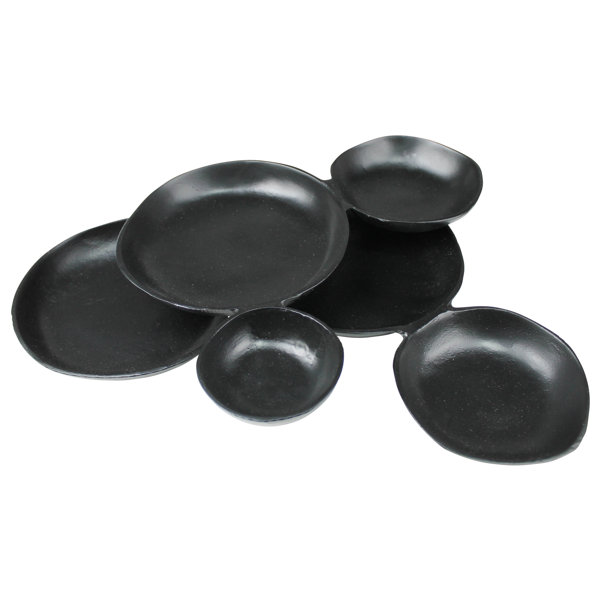 AREOhome Handmade Stainless Steel Decorative Plate Set of 5+ Wayfair